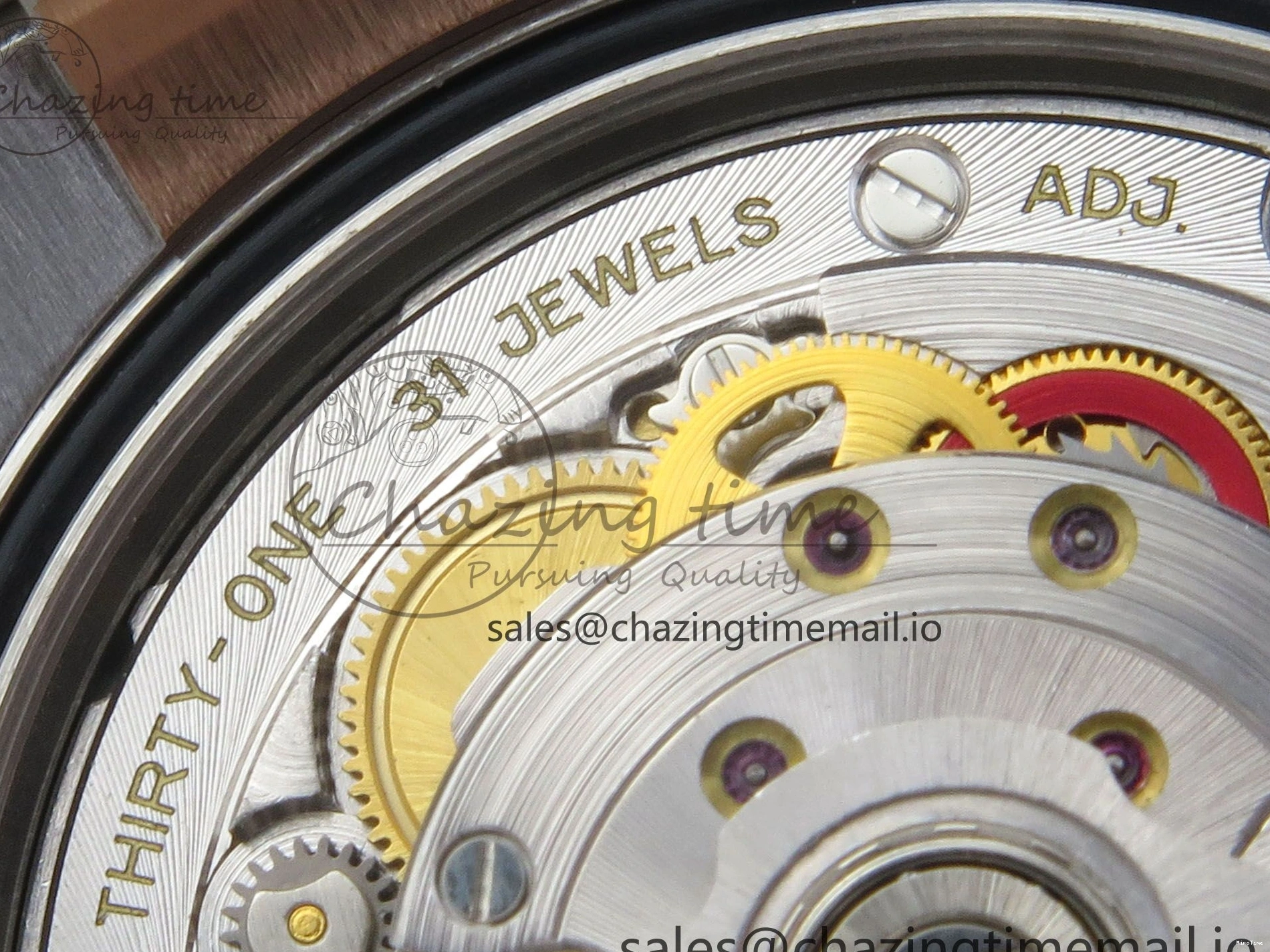 MiroTime 0407 DateJust 36 SS RG ARF 1:1 Best Edition 904L Steel Gray Dial Green Roman on Oyster Bracelet SH Affordable 73